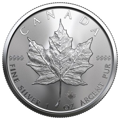 Canadian silver maple leaf