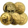 Chinese gold panda coin