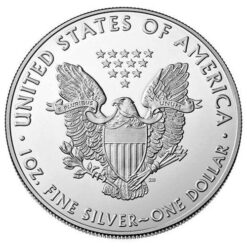 Silver eagle coins